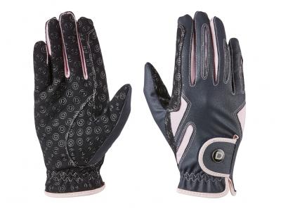 Dublin Cool It Gel Gloves Everyday Riding Glove Black Pink All Sizes 